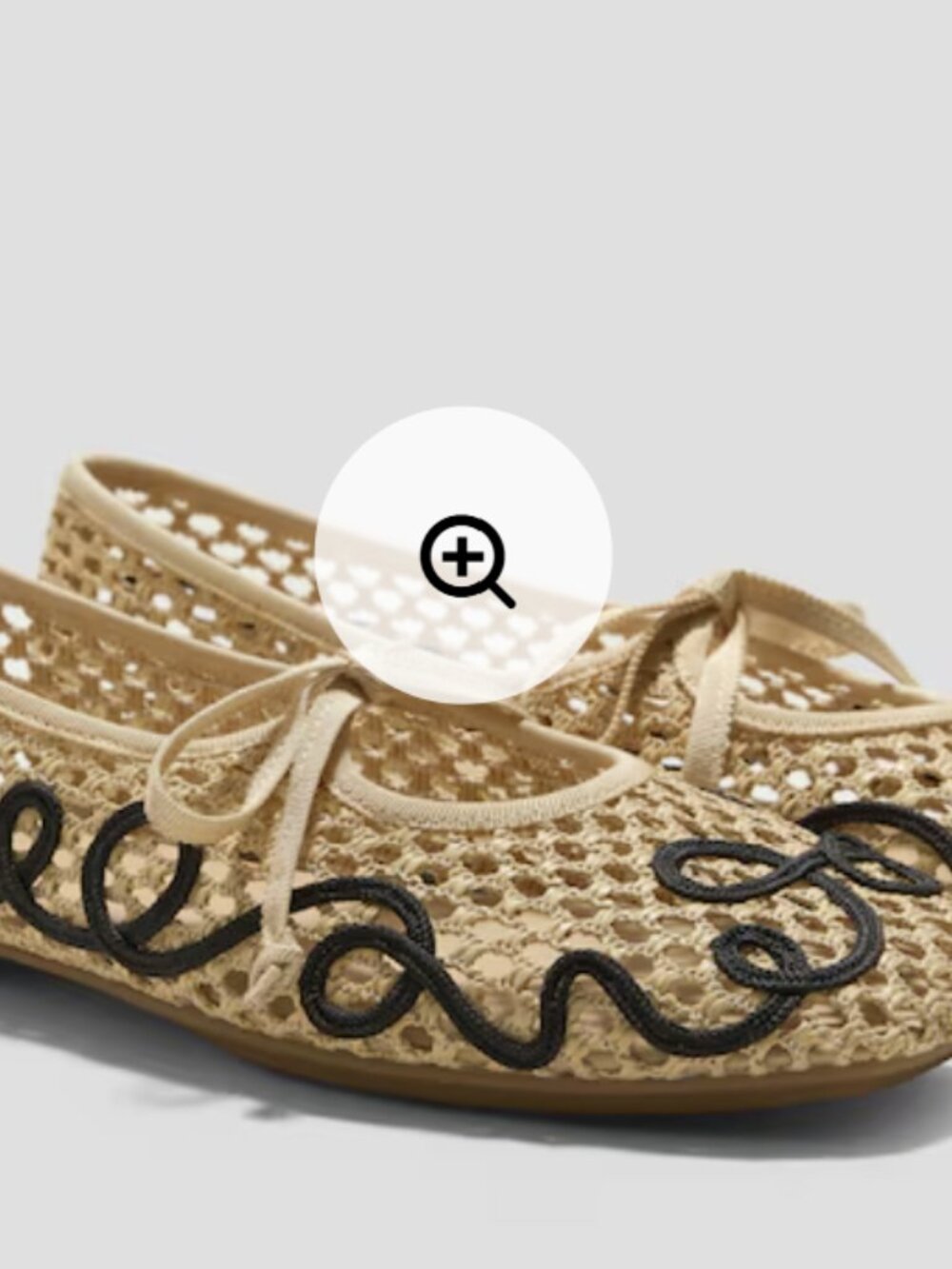 VIVAIA Margot Square-Toe Mesh Flats (Makayla) 9.5 - Picture 3 of 4